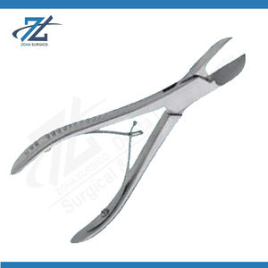 Pince à os à joint à vis, manuelle, droite, 160 mm de long, en acier inoxydable chirurgical, certifiée CE, fabricant d'instruments - Product Image 2