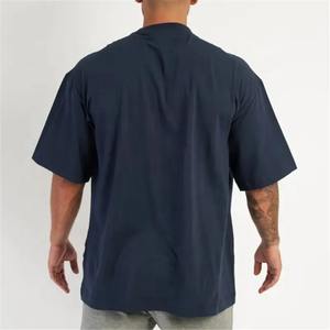 Camiseta de Hombre de Talla Grande con Diseño Personalizado, Camiseta de Mezcla de Algodón y Poliéster de la Mejor Calidad, Camisetas Más Vendidas al por Mayor OEM - Product Image 2
