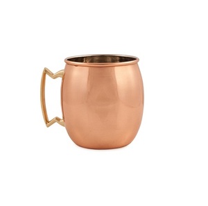 Fabulous Design Round Shape Water <b>Mug</b> With Handel Top Quality Copper <b>Moscow</b> <b>Mule</b> <b>Mug</b> For Home And Kitchen Use - Product Image 6
