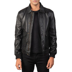 Productos de tendencia 2025, chaqueta de cuero de vaca para hombre, ropa de hombre, chaqueta de cuero de calidad Premium a la moda, la mejor calidad - Product Image 5