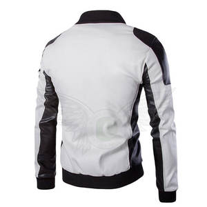 Chaqueta de cuero de invierno para hombre último estilo superventas High Street al por mayor - Product Image 2