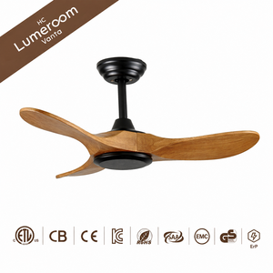 36 Inch Modern Wood <b>Ceiling</b> <b>Fan</b> No Light <b>with</b> <b>Remote</b> Control, Quiet Reversible DC Motor for Bedroom Apartment - Product Image 6