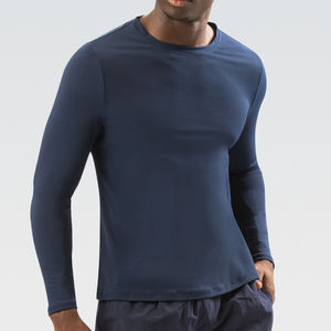 Prix de gros, protection solaire, rashguard pour homme, compression, haut de qualité, chemise tendance, manches longues, rashguard pour homme sur mesure - Product Image 6