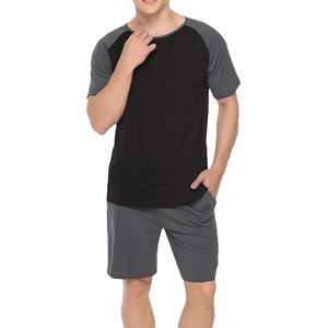 Vente en gros de nouvelle mode ensemble t-shirt et short personnalisés pour hommes à des prix abordables ensemble jumeau 2 pièces pour été ensemble de short de jogging pour hommes - Product Image 1