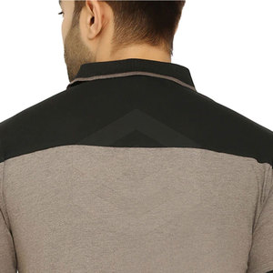 Polos de talla grande de algodón 100% a la venta, camisetas de polo de manga corta lisas informales de estilo personalizado para hombre - Product Image 6