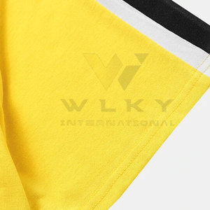 Camiseta transpirable de verano hecha a medida con tejido de punto suave y mangas cortas para fitness con estampado de logotipo personalizado - Product Image 5