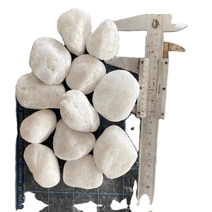Vietnam Supplier's White Natural <b>Stone</b> Cobbles & <b>Pebbles</b> Tumbled Gravel Rocks & Cobble for Landscaping - Product Image 1