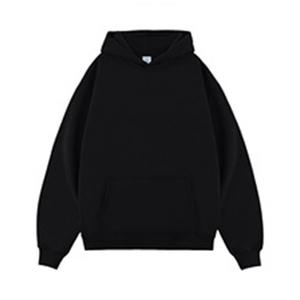 Sweat à capuche en coton molletonné 340 GSM avec strass araignée, coupe classique, style streetwear d'hiver, impression sérigraphique, conception personnalisée OEM - Product Image 4