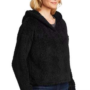 Sudaderas con Capucha de Estilo Holgado de Moda Urbana Estadounidense, 100% Algodón, Cálidas, con Impresión de Logotipo Personalizado, Sudaderas con Capucha para Mujer - Product Image 5