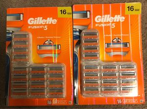 Gillettes Fusions 5 Sensitive Mens <b>Razor</b> <b>Blade</b> Refills, 16 Count, Designed for Sensitive Skin - Product Image 6