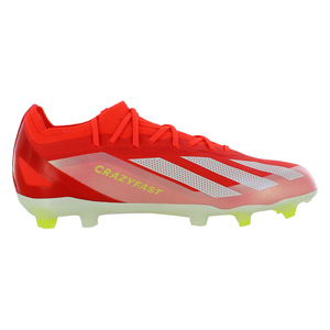 Scarpe da Calcio Adidas X Crazyfast Elite F da Uomo in Rosso Solare/Bianco Nuvola/Giallo Solare |   100% Autentico - Product Image 3