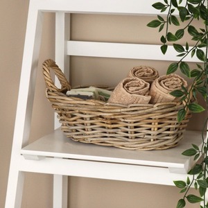 Rattan Oval Wicker Storage <b>Basket</b> <b>Tray</b> Handmade Storage <b>Baskets</b> Natural Rattan Modern Multifunction Made in Viet Nam - Product Image 4