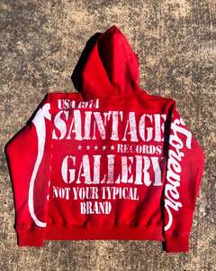 Sudaderas con Capucha Unisex de Invierno con Cremallera, Personalizadas al por Mayor, de Spandex/Algodón, con Diseño Impreso, Servicio OEM, Estilo Urbano Holgado - Product Image 5