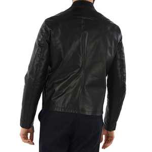 Veste en cuir pour hommes, couleurs unies de haute qualité, meilleure vente veste en cuir pour hommes de taille plus, vente en gros et en ligne - Product Image 4