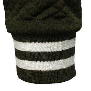 Chaqueta Letterman Estilo Urbano para Hombre, Diseño Moderno con Cierre Frontal, Tela Cómoda Reversible de Algodón/Lana, Perfecta para Atuendos Casuales - Product Image 6