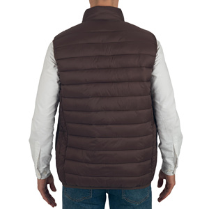 Chaqueta acolchada sin mangas para hombre de alta calidad, chaleco estampado personalizado en el último diseño, ropa exterior informal, chalecos de burbuja - Product Image 2
