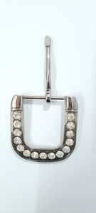 Cinturón de Equitación de Cuero con Hebilla de Diamantes de Imitación, Cinturón de Diseñador de Alta Calidad para Exhibición, Accesorios Ecuestres Unisex - Product Image 6