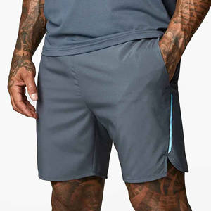 Pantalones cortos deportivos de poliéster/algodón personalizados OEM 2024, elegantes, para hombre, para fitness, entrenamiento, correr, pantalones cortos personalizados para gimnasio, para hombre - Product Image 1