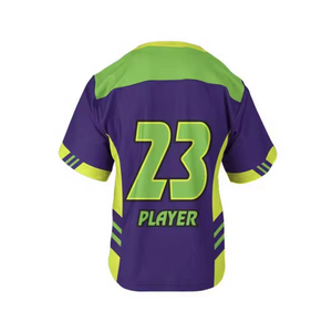 เสื้อเจอร์ซีย์ลาครอสแบบยูนิเซ็กส์เสื้อเจอร์ซี่ผ้าโพลีเอสเตอร์ขนาดใหญ่ออกแบบได้ตามต้องการ - Product Image 4
