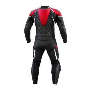 Traje de Motocicleta de Cuero Ligero y Resistente al Viento de Rendimiento Confiable con Protección para Uso Diario - Product Image 3