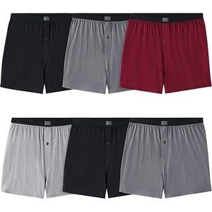 Bóxer de algodón 100% de alta calidad sin costuras para hombre, ropa interior masculina personalizada, de Color sólido, a precio barato, nueva - Product Image 4