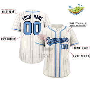 Maillot de baseball personnalisé en spandex/coton imprimé uni pour hommes, qualité supérieure, broderie antibactérienne, col en V - Product Image 6