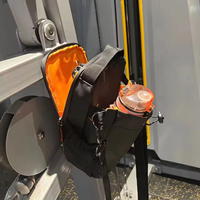 Sac de sport magnétique personnalisé de nouvelle conception fabriqué en usine avec bandoulière personnalisée et poche pour bouteille d'eau