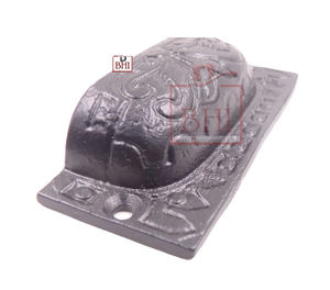 Tiroir de cuisine en métal Poignée de tiroir Armoire Porte Meubles Antique Shell Vintage Armoire Tiroir Poignée Ensemble de 4 Pcs - Product Image 4