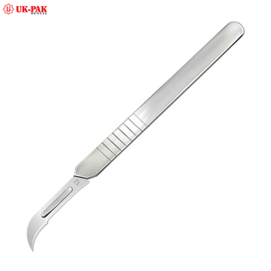 Nouvelles lames de scalpel chirurgical dentaire UK PAK, conception OEM, manuelles, certifiées CE, vente chaude, prix bas - Product Image 4