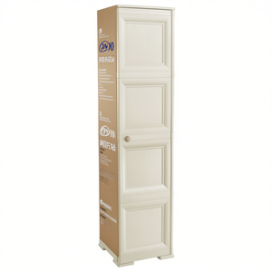 Omnimodus 1-Door Angora Plastic Portable <b>Wardrobe</b> 40cm Mobile KIT for Tontarelli - Product Image 3