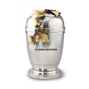 Urnes de crémation de style américain pour animaux de compagnie Conception unique Fabriqué à la main en aluminium et métal Fournitures funéraires en gros - Product Image 4