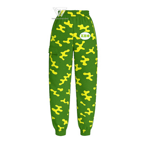 Vente en gros de vêtements de sororité grecque Chi Eta Phi pantalon cargo camouflage sublimé accessoires grecs - Product Image 1