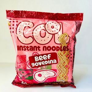 Nouilles instantanées au blé saveur bœuf COOL 60g, blocs frits, certifiées Casher, HALAL, HACCP, ISO, SRB, cuisson en 3 minutes, 18% de matières grasses, 12 - Product Image 4