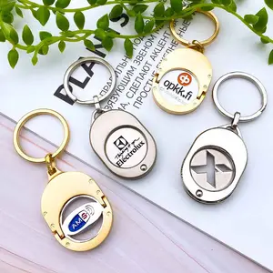 Iron Stamped Soft Enamel Caddy Coin Keychain, Keyring Supplier, Marktex