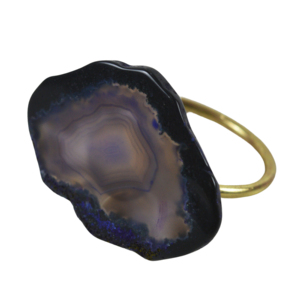 High Quality Vintage Design Agate <b>Stone</b> Napkin Ring Customizable for Home Hotel & Party Dining Table Decoration Stocked - Product Image 6