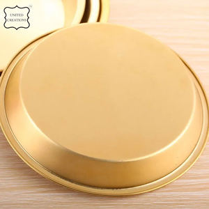 Plateau de service en métal en cuivre et acier écologique Design terne avec technique de gravure pour les plateaux polyvalents d'hôtel et de maison - Product Image 6