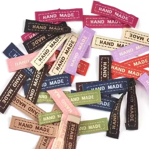 Etiquetas tejidas de poliéster hechas a mano, etiquetas de algodón impresas para ropa, sombreros, zapatos, bolsos personalizados para estilo individual - Product Image 6