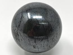 Boule d'hématite naturelle polie, sphère de cristal, pierre de guérison, Feng Shui, décoration intérieure, méditation, pierre énergétique, vente en gros, cadeau - Product Image 2