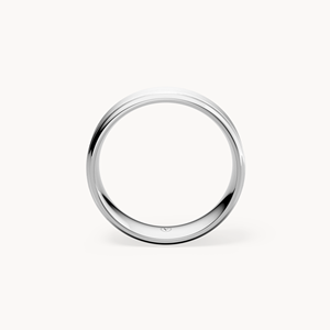 Anillo de Boda para Pareja Chapado en Oro con Incrustaciones de Diamantes y Perlas - Product Image 4