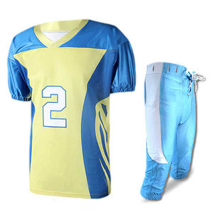 Uniforme de football américain sur mesure 100% polyester respirant séchage rapide concevez votre propre équipe - Product Image 1