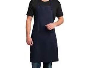 Delantal de cocina con estampado personalizado Accesorio de cocina de chef de algodón orgánico sostenible - Product Image 2