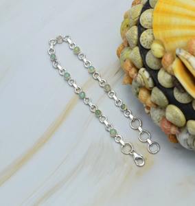 Wholesale Fine Silver Tennis Bracelet Ethiopian Opal Gemstone Gift Solid 925 Sterling Silver Jewelry Rhodium Plated Trendy - Product Image 3