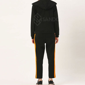 ชุดวอร์มลายทึบสำหรับผู้หญิงชุดวิ่งแบบลำลองโลโก้ตามสั่งสำหรับฤดูร้อน - Product Image 3