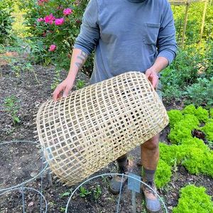 Sustainable Bamboo <b>Garden</b> <b>Cloche</b>-Wicker Dome Cover <b>for</b> Plants, Perfect <b>for</b> Wholesale | VIET FARGIMEX - Product Image 4