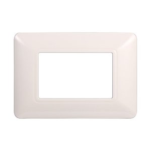 Etroit solare serie 3P piatto di plastica, colore bianco, compatibile con Bticino Matix-materiali elettrici/compatibile con - Product Image 1
