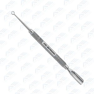 Empujador de cutículas de acero inoxidable de doble punta para mujer para belleza Empujador de cutículas de uñas Instrumentos de belleza Productos DE CUIDADO DE BELLEZA Herramientas - Product Image 3