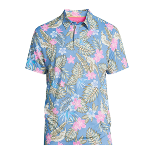 Polos de talla grande estampados cómodos y de lujo para hombre, precio al por mayor, polos informales de talla personalizada para hombre de Bangladesh - Product Image 1