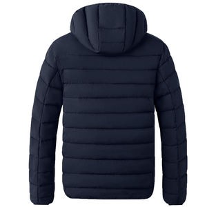 Chaqueta de Plumón para Hombre, con Capucha, Resistente al Agua, Cortavientos, con Cremallera Completa, Abrigo Grueso y Cálido para Invierno - Product Image 2