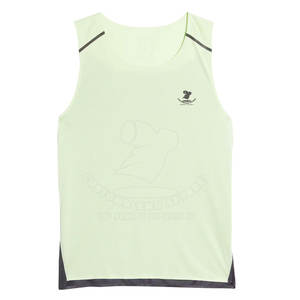 เสื้อกล้ามลำลองผู้ชายคุณภาพสูง ปรับแต่งได้ ระบายอากาศได้ดี ผลิตจากผ้าฝ้าย/ใยไผ่ แห้งเร็ว เหมาะสำหรับฤดูร้อน ทอแบบถัก สำหรับวิ่งและออกกำลังกาย - Product Image 1