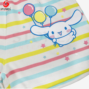 Shorts de sport pour femmes, imprimés de dessins animés, élégants, pour la gym, l'entraînement, la course à pied, la remise en forme et les activités de plein air, impression de logo personnalisée - Product Image 5